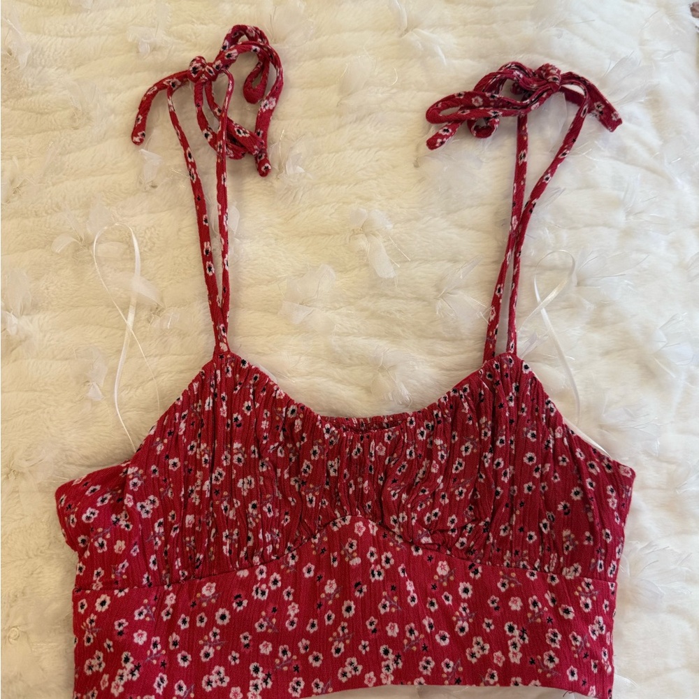 Princess Polly Scarlet Floral Camisole